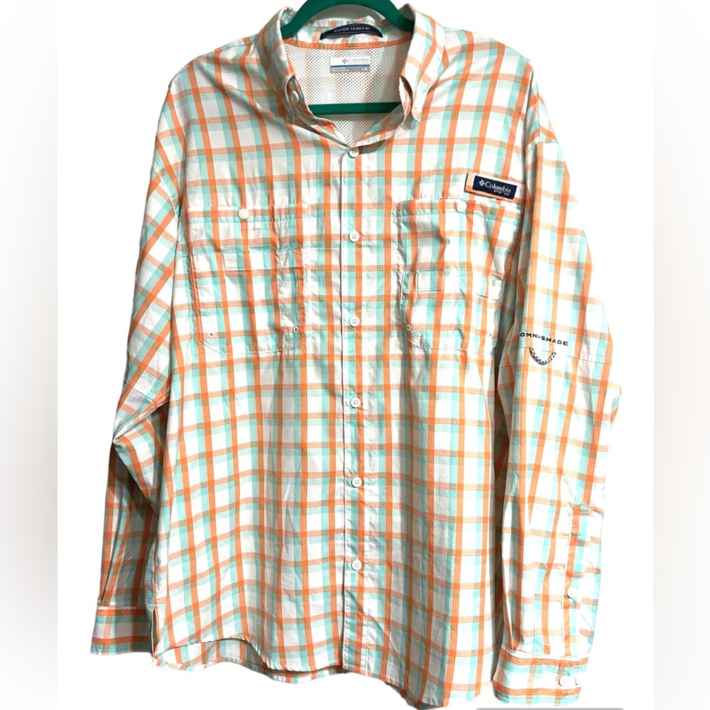 Columbia PFG men’s size large button down long sleeve